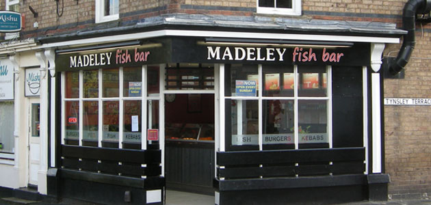 Madeley fish bar deals