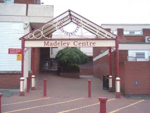 Madeley before the redevelopment.