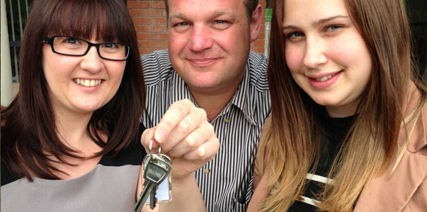 Faye Craggs, Mike Palfrey and Ellie Garbett