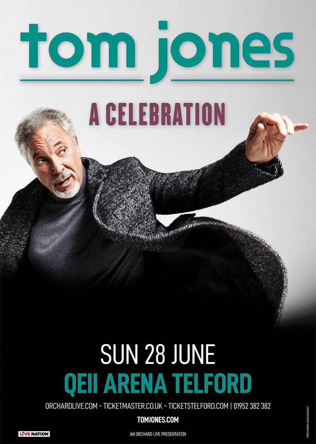 Sir Tom Jones Tour Calls in at Telford Town Park Telford Live