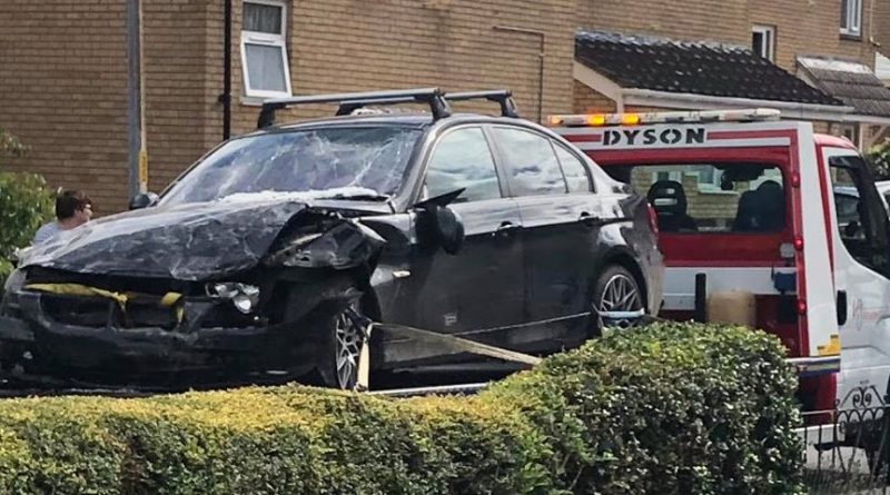 Car pulled from Randlay home