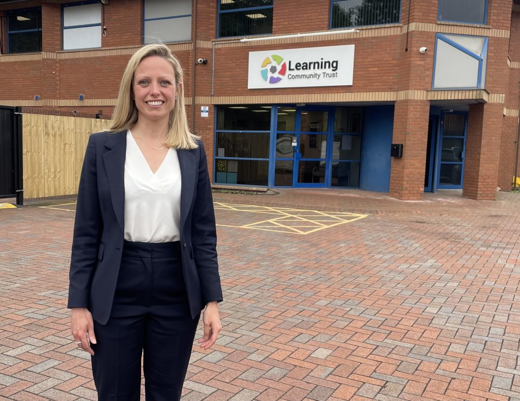 Caroline Bedford, new head teacher at Burton Borough School in Newport
