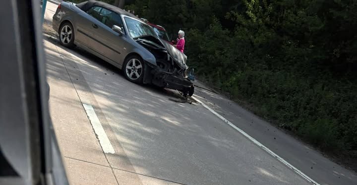 Were you caught up in yesterdays M54 crash?