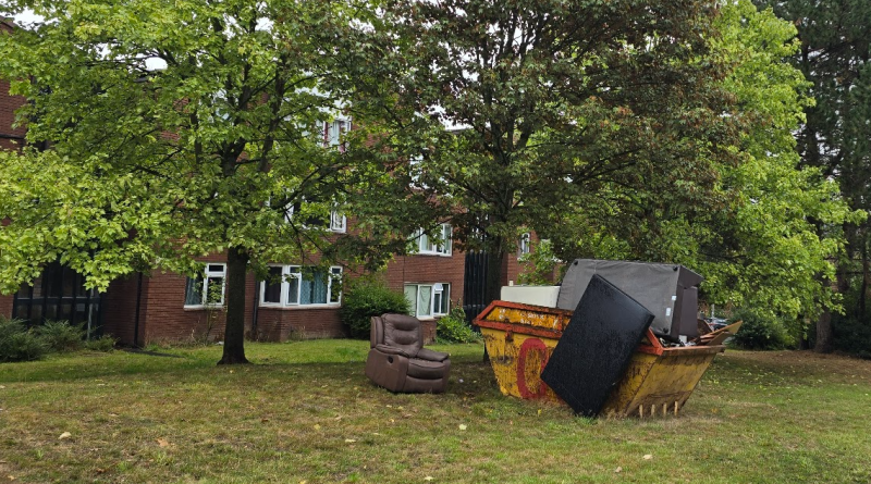 CCTV helping with fly-tipping around Telford flats