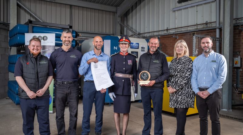 Fabweld celebrates King’s Award presentation