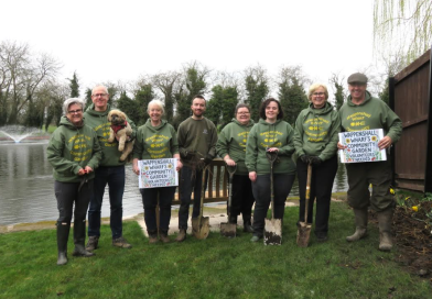 Community garden takes shape at Telford’s historical canal side site