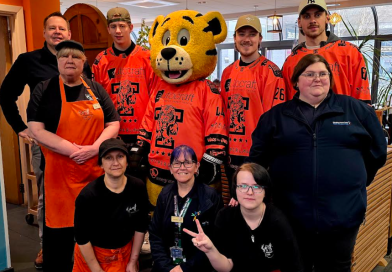 Telford Town Centre Community Hub joins forces with Telford Tigers to raise awareness